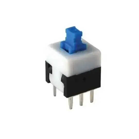6 Pinli Yaylı Buton – 7×7 mm (Tact Switch)