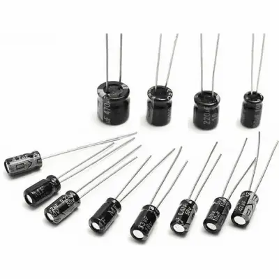 68µF 10V Elektrolitik Kondansatör – Polarize Devre Elemanı