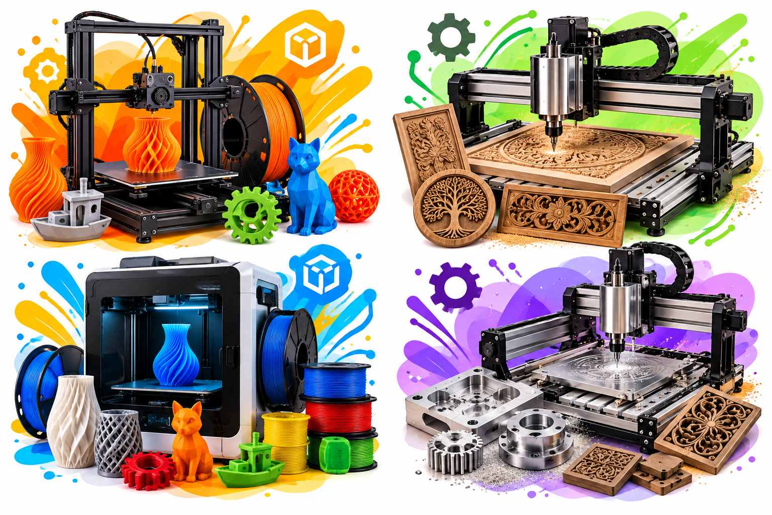 3D Yazıcı & CNC