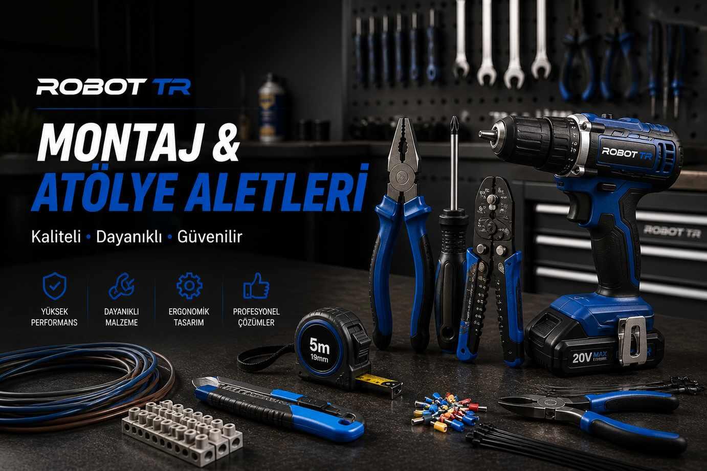 MONTAJ<br>ATÖLYE ALETLERİ