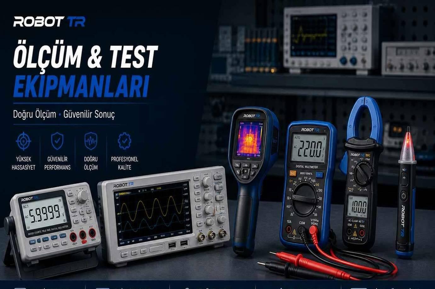 ÖLÇÜM<br>TEST EKİPMANLARI