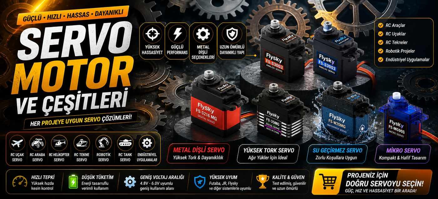 SERVO MOTORLAR