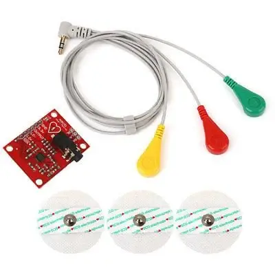 Arduino Ad8232 Ekg Kalp Grafiği İzleme Ekg Modülü Kiti