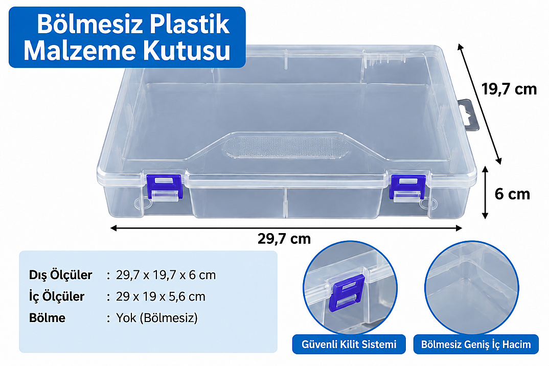 Arduino Malzeme Kutusu – Elektronik Komponent Saklama ve Düzenleme Kutusu - 1