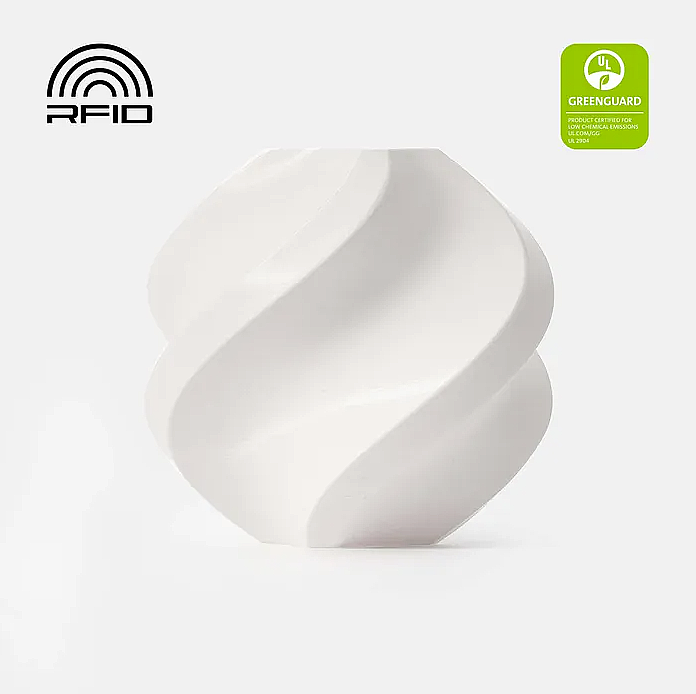 Bambu Lab PLA Basic Beyaz Filament - 1