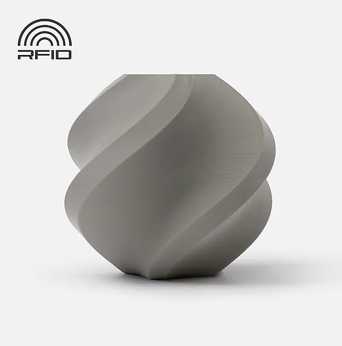Bambu Lab PLA Basic Gri (Gray) Filament - 1