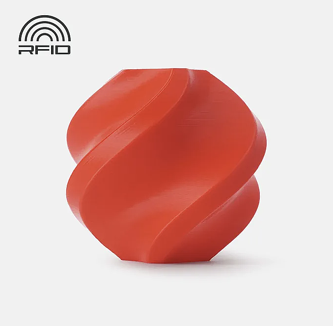 Bambu Lab PLA Basic Kırmızı (Red) Filament - 1