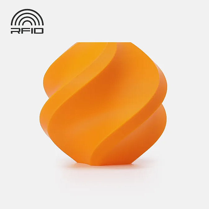 Bambu Lab PLA Basic Pumpkin Orange (Balkabağı Turuncusu) - 1