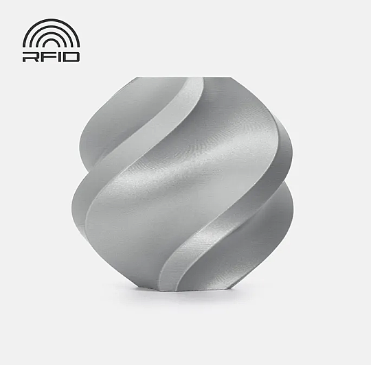Bambu Lab PLA Basic Silver (Gümüş) Filament