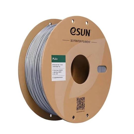 eSUN PLA Plus Filament Gümüş 1.75 mm 1 kg