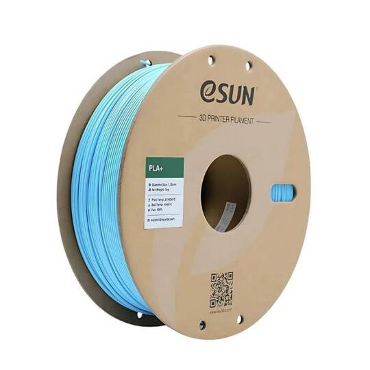 eSUN PLA Plus Filament Açık Mavi 1.75 mm 1 kg
