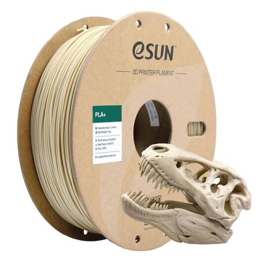 eSUN PLA Plus Filament Kemik Beyaz 1.75 mm 1 kg