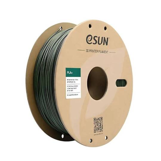 eSUN PLA Plus Filament Zeytin Yeşil 1.75 mm 1 kg