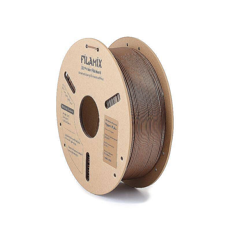 Filamix Hyper PLA+ Copper Bakır Filament 1.75mm 1 Kg - 1