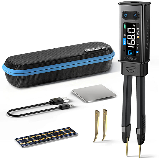 FNIRSI LCR-ST2 100kHz Akıllı Cımbız LCR ESR Metre