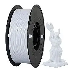 Kingroon PETG Filament 1.75mm 1Kg Dayanıklı 3D Yazıcı Filamenti Beyaz