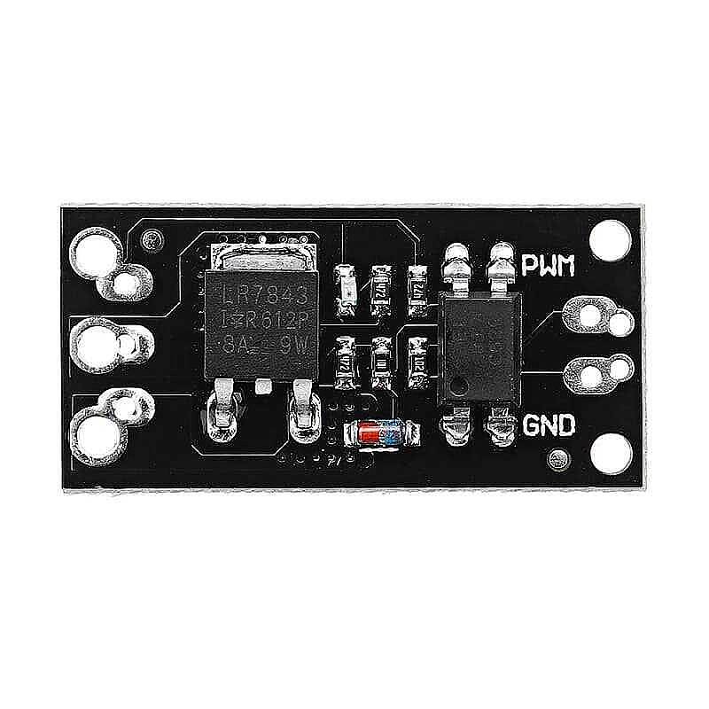 LR7843 MOSFET Sürücü Kartı – PWM DC Motor ve Yük Kontrol Modülü - 1