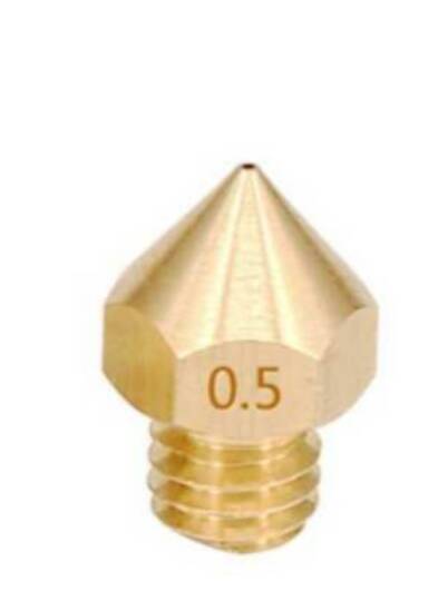 MK8 Makerbot Nozzle 0.5mm – Pirinç
