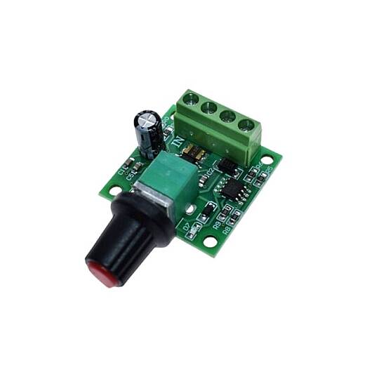 PWM DC Motor Hız Kontrol Devresi 1.8–12V 2A (Mini & Arduino Uyumlu)