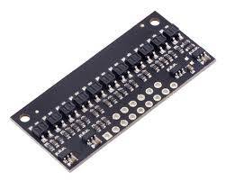QTR-HD-11A 11 Kanal Analog Kızılötesi (IR) Sensör Modülü – 4 mm Çizgi Takibi