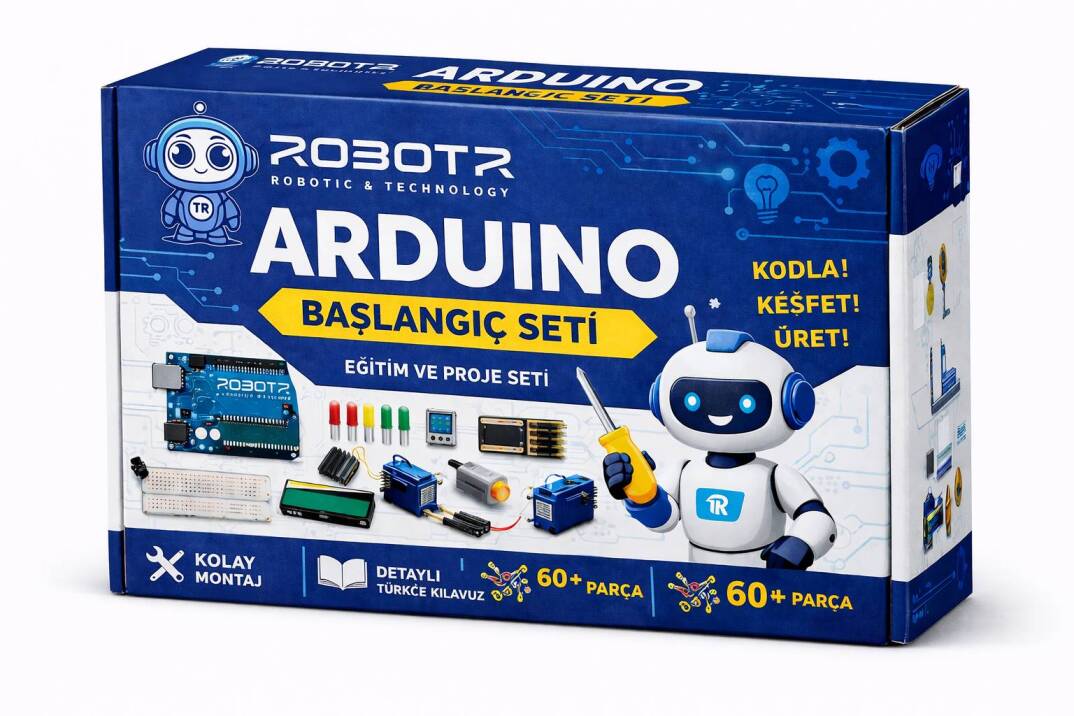 Robot TR Arduino Başlangıç Eğitim Seti - 1