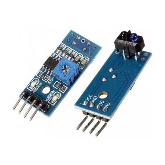 TCRT5000 Kızılötesi Sensör Modülü – IR Yansıtmalı Çizgi / Engel Algılama (Arduino Uyumlu)