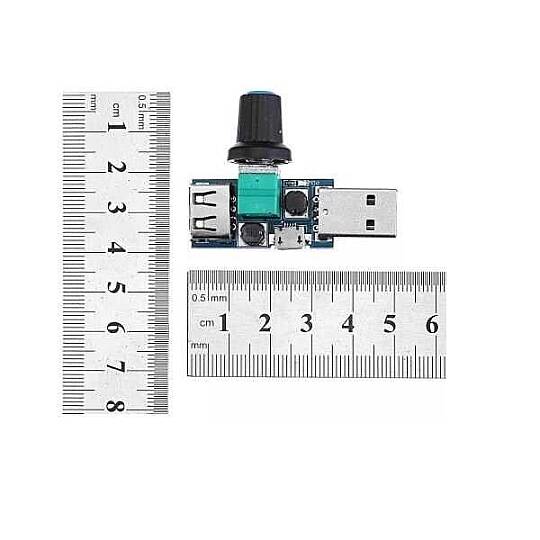 USB Fanlar İçin Ayarlanabilir Hız Kontrol Modülü - 3